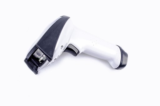 white Barcode Scanner