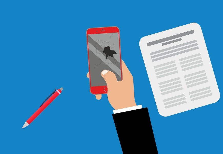 Cracked iPhone Screen Repair in Technology Services